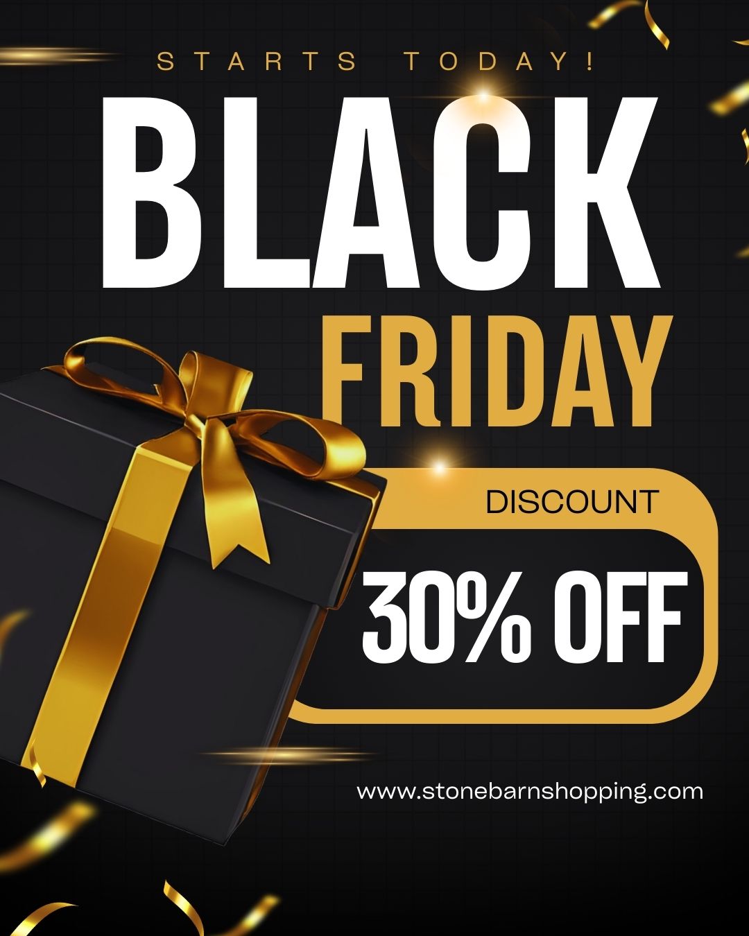 30% Black Friday Discount